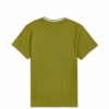 Men Reason Tees | Pocket Stripe Contrast Tee Olive