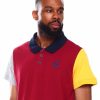 Men Rocawear Polos | Multi Color Jersey Polo Burgundy