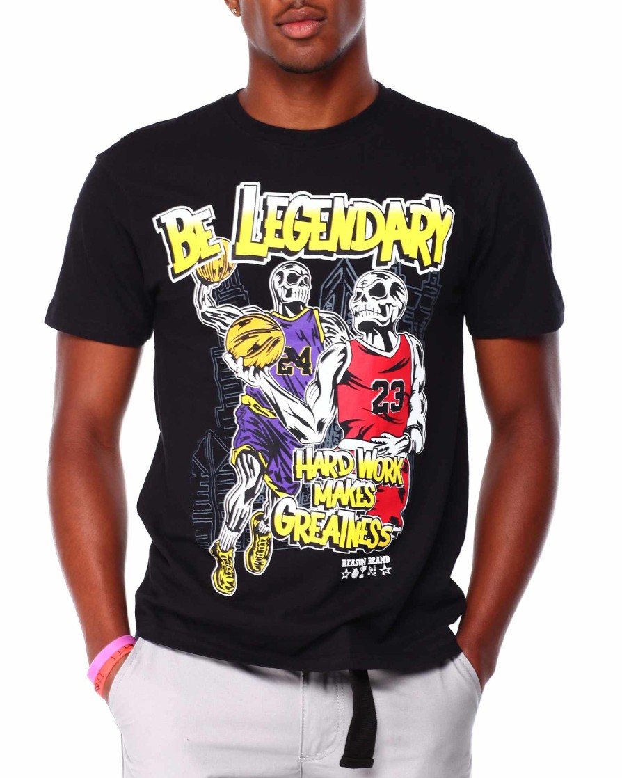 Men Reason Tees | Legendary Tee Black