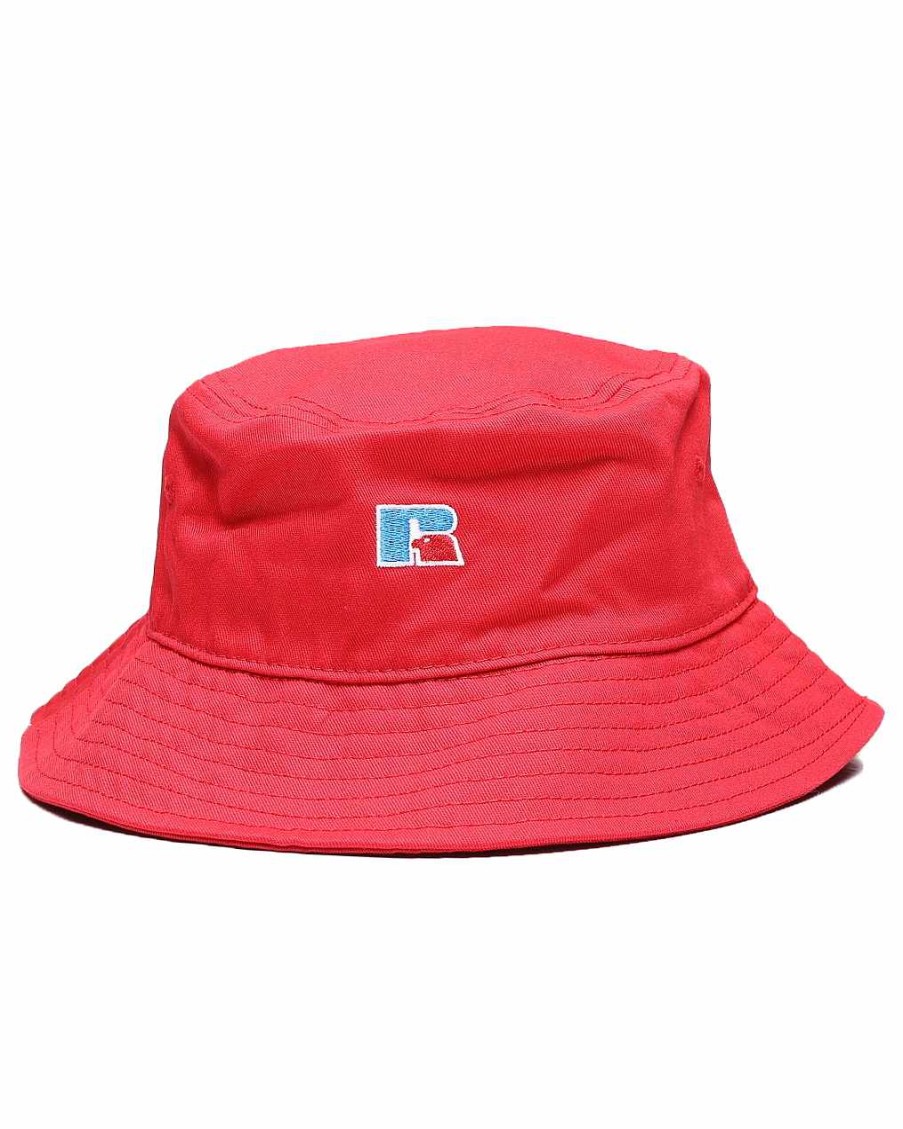 Women Russell Athletics Accessories | Core Bucket Hat Red