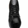 Men Reason Shoes | Flaming Skulls Sneakers Black