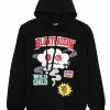 Men Rebel Minds | Blunt Passin Graphic Hoodie Black