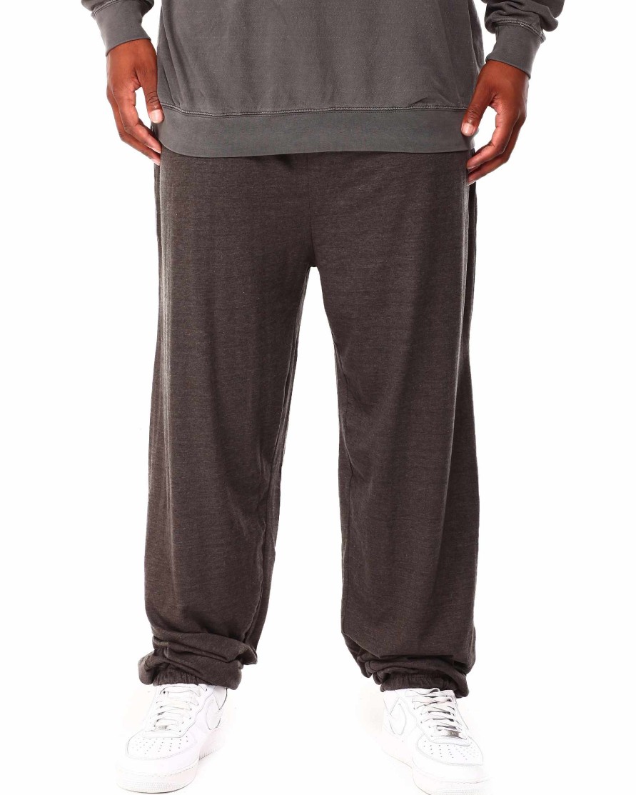 Big Tall Russell Athletics Sweatpants | Jersey Pant Heather Charcoal