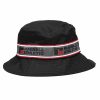 Women Russell Athletics Hats | Taping Bucket Hat Black