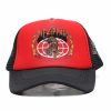 Women Reason Hats | Def Leppard World Tour Trucker Hat Black/Red