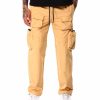 Men Reason Cargo Pants | Bondage Cotton Twill Utility Jogger Tan