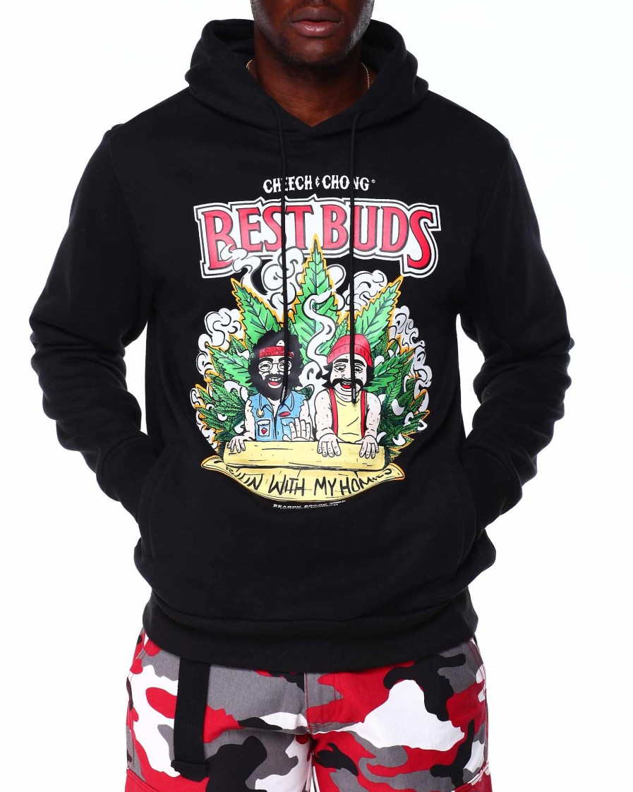 Men Reason | Best Buds Hoodie Black