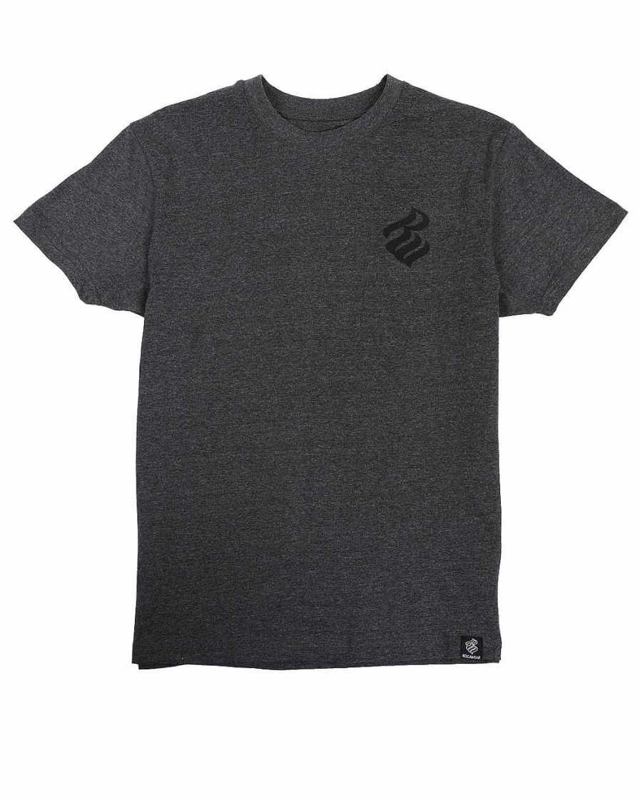 Men Rocawear Tees | Rocawear Crew Neck T-Shirt Charcoal