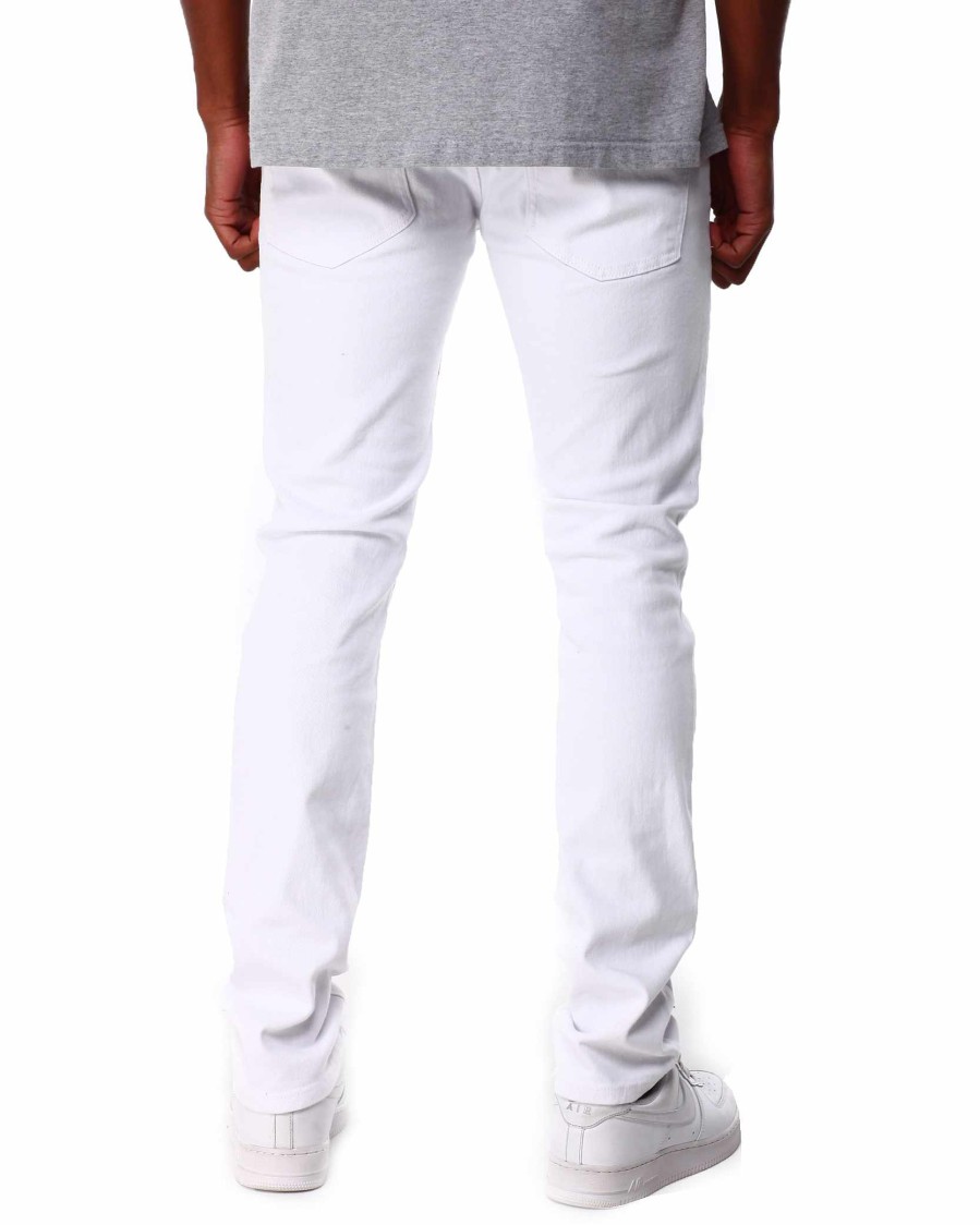 Men Reason Jeans | Beach Rider Jeans White